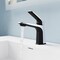 Anzzi 1-Handle Bathroom Faucet in Matte Black and Chrome L-AZ903MB-CH - alternate 3